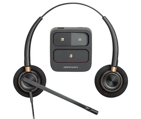 Micro-casque binaural Poly EncorePro 520 + fonction Quick Disconnect - Casque Micro - visuel 4