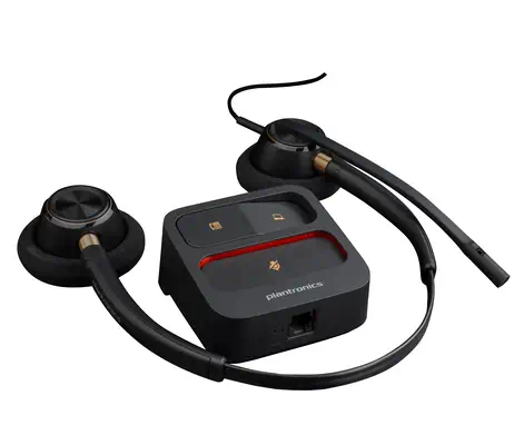 Micro-casque binaural Poly EncorePro 520 + fonction Quick Disconnect - HP - Casque Micro - visuel 4
