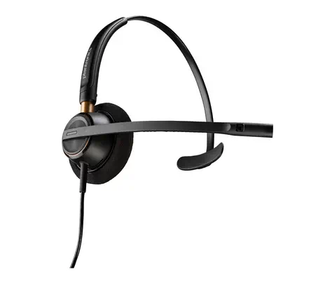 Micro-casque monaural Poly EncorePro 510 + fonction Quick Disconnect - HP - Casque Micro - visuel 3