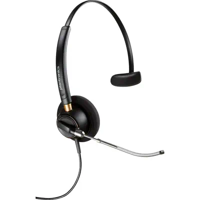 Micro-casque monaural Poly EncorePro 510V VoiceTube + fonction Poly - visuel 1 - hello RSE - Microphone à tube vocal
