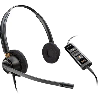 Micro-casque stéréo Poly EncorePro 525 USB-A Poly - visuel 1 - hello RSE - Micro antibruit