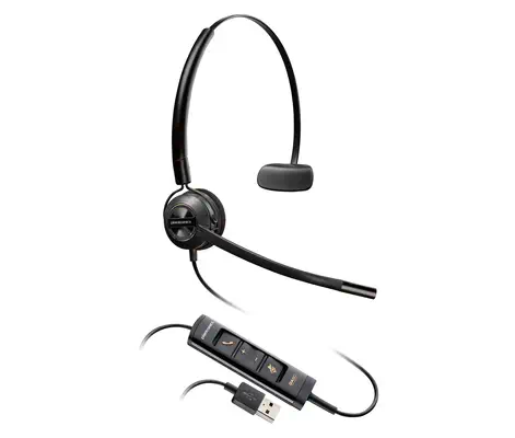 Micro-casque Poly EncorePro 545 USB-A convertible Poly - visuel 1 - hello RSE - Micro antibruit