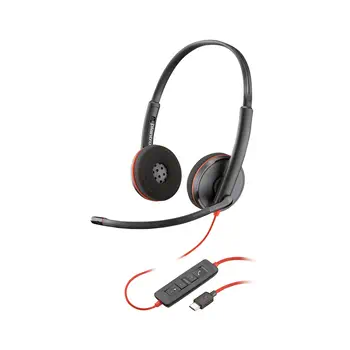 Micro-casque stéréo Poly Blackwire C3220 USB-C meilleur prix