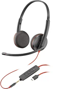 Avantages Micro-casque stéréo USB-C Poly Blackwire C3225 (lot)