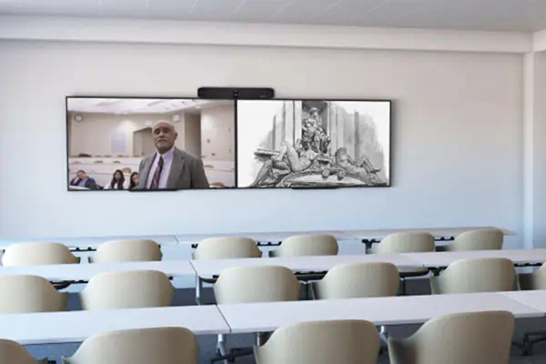 Barre de visioconférence tout-en-un Poly Studio X70 Poly - visuel 1 - hello RSE - Caméras 4K