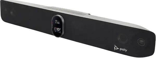 Barre de visioconférence tout-en-un Poly Studio X70 Poly - visuel 1 - hello RSE - Microphone à faisceau adaptatif