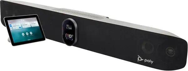 Barre de visioconférence tout-en-un Poly Studio X70 avec Poly - visuel 1 - hello RSE - Microphone à faisceau adaptatif
