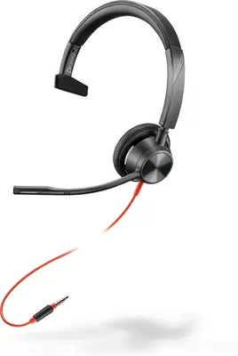 HP Poly Blackwire 3315 3.5mm Top Poly - visuel 1 - hello RSE - Qualité audio optimisée
