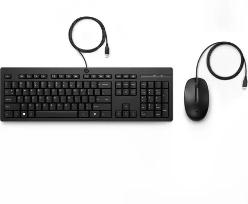 Ensemble combiné clavier et souris filaires HP 225  - Pack - Pack Clavier, souris - visuel 5