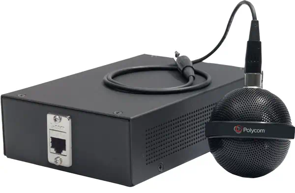Ensemble de microphones de plafond IP Poly Poly - visuel 1 - hello RSE - Capturez l'orateur