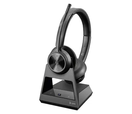 Micro-casque Poly Savi 7320 UC stéréo DECT 1 Poly - visuel 1 - hello RSE - Répond aux normes de sécurité des entreprises