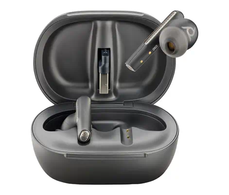 Étui de chargement écran tactile noir Poly Voyager Free 60+ UC pour BT700 adaptateur USB-A - HP - Accessoire Divers - visuel 2