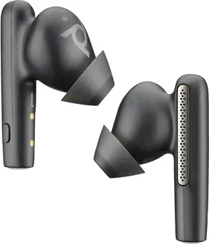 Livraison rapide Embout noir Poly Voyager Free 60 (2 pièces)
