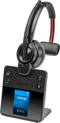 Micro-casque Poly Savi 8410 Office monaural DECT 1 Poly - visuel 1 - hello RSE - Appels d'une parfaite clarté