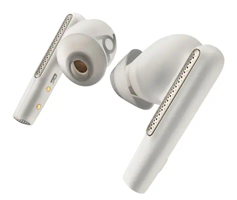 Écouteur blanc Poly Voyager Free 60/60+ (2 pièces) - HP - Casque Micro - visuel 1