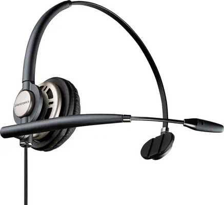Micro-casque Poly EncorePro HW710 Une seule oreillette + Poly - visuel 1 - hello RSE - Microphone antibruit
