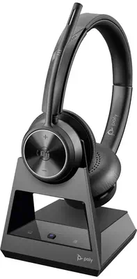 Micro-casque serre-tête Poly Savi 7320 stéréo DECT 1 880-1 900 MHz certifié Microsoft Teams - HP - Casque Micro - visuel 1