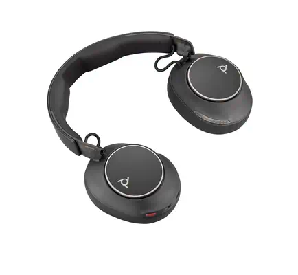 Micro-casque Poly Voyager Surround 80 UC USB-C + Poly - visuel 1 - hello RSE - Plus grande autonomie en mode conversation