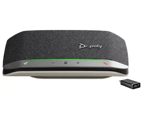 Poly Sync 20+ USB-C Speakerphone Poly - visuel 1 - hello RSE - Ensemble de trois microphones