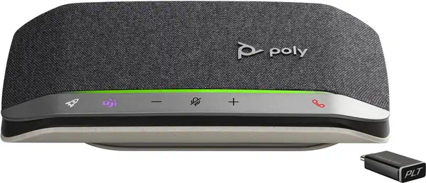 Haut-parleur Poly Sync 20-M certifié Microsoft Teams USB-C Poly - visuel 1 - hello RSE - Certifié pour Microsoft Teams