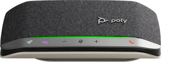 Haut-parleur Poly Sync 20-M certifié Microsoft Teams USB-C Poly - visuel 1 - hello RSE - Ensemble de trois microphones