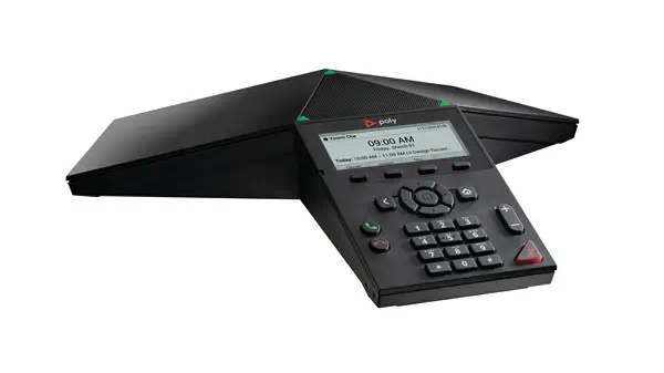 Téléphone de conférence IP Poly Trio 8300 compatible PoE sans radio - HP - Visioconférence - visuel 2