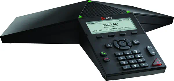 Téléphone de conférence IP Poly Trio 8300 compatible Poly - visuel 1 - hello RSE - Prise en charge de plusieurs plates-formes