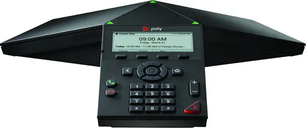 Téléphone de conférence IP Poly Trio 8300 compatible PoE - Visioconférence - visuel 3