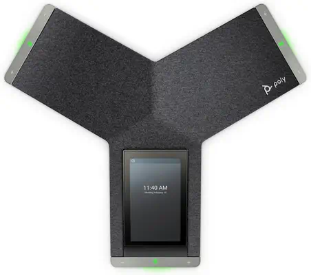 Téléphone de conférence IP Poly Trio C60 pour Microsoft Teams, radio complète et compatible PoE - Visioconférence - visuel 8