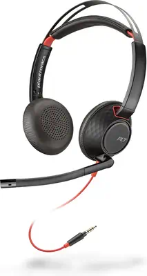 HP Poly Blackwire 5220 3.5mm Top Poly - visuel 1 - hello RSE - Clarté audio exceptionnelle