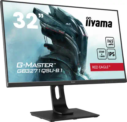 iiyama G-MASTER GB3271QSU-B1 écran plat de PC 80 cm (31.5") 2560 x 1440 pixels Wide Quad HD LED Noir - Ecran Ordinateur - visuel 2