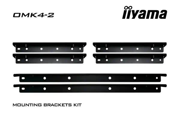 iiyama OMK4-2 kit de support Noir - Support Fixe & Mobile - visuel 1