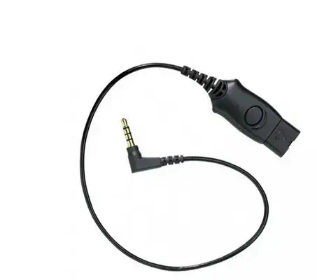 Ensemble câble Poly avec verrou QD - Casque Micro - visuel 1