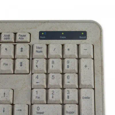 MCL MP3A99AACK2012BIB clavier Souris incluse Universel USB AZERTY MCL - visuel 1 - hello RSE - Connectivité facile