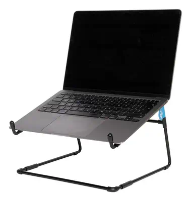 Support pour ordinateur portable R-Go Steel Office, adapté pour 10-22 pouces, noir - R-Go Tools - Autre Accessoire pour portable - visuel 5