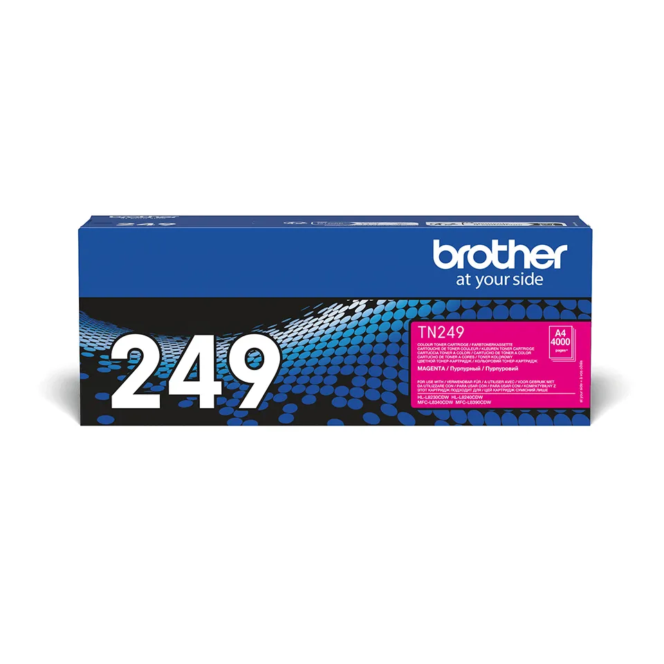Achat BROTHER TN-249M Magenta Toner Cartridge Prints 4.000 sur hello RSE - visuel 5