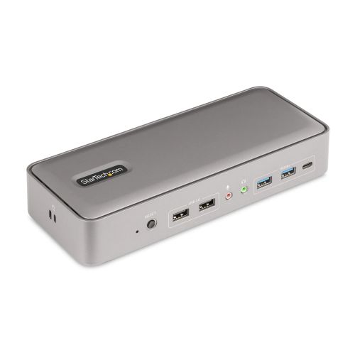 Vente StarTech.com Docking Station KVM USB-C pour Deux PC au meilleur prix