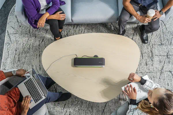 Haut-parleur Poly Sync 60 certifié Microsoft Teams Poly - visuel 1 - hello RSE - Audio full-duplex
