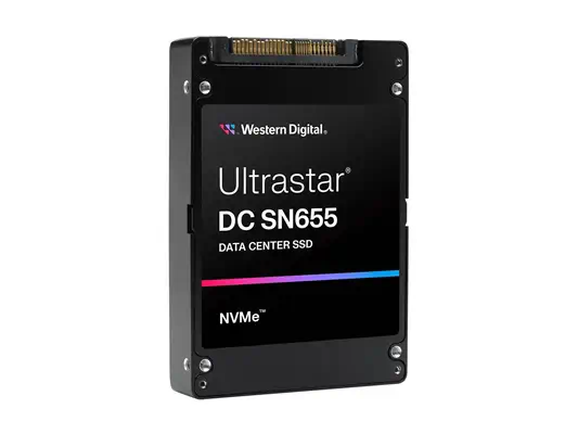 Western Digital Ultrastar DC SN655 7,86 To U.3 PCI Express 4.0 NVMe TLC 3D NAND - Disque dur SSD - visuel 2
