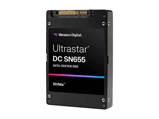 Western Digital Ultrastar DC SN655 7,86 To U.3 PCI Express 4.0 NVMe TLC 3D NAND - Disque dur SSD - visuel 3