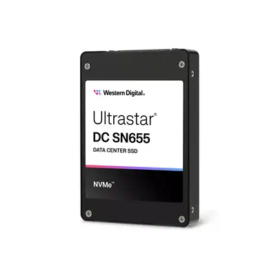 Western Digital Ultrastar DC SN655 3,84 To U.3 PCI Express 4.0 NVMe 3D TLC NAND - Switchs et Hubs - visuel 1