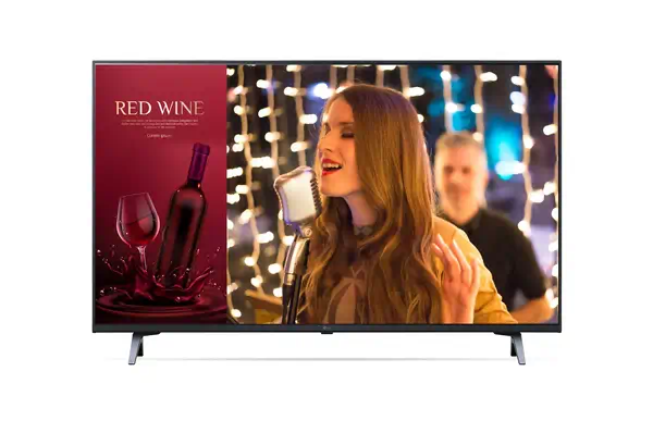LG 43UN640S Écran plat de signalisation numérique 109,2 cm (43") LCD Wifi 300 cd/m² 4K Ultra HD Bleu - Affichage dynamique - visuel 1