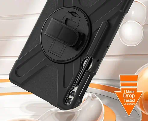 DLH DY-RC5017 étui pour tablette 31,5 cm (12.4") Housse Noir - Etui et Housse - visuel 9