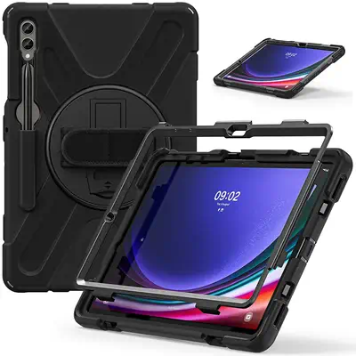 DLH DY-RC5017 étui pour tablette 31,5 cm (12.4") Housse Noir - Etui et Housse - visuel 2