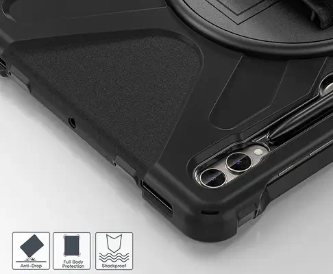 DLH DY-RC5017 étui pour tablette 31,5 cm (12.4") Housse Noir - Etui et Housse - visuel 5