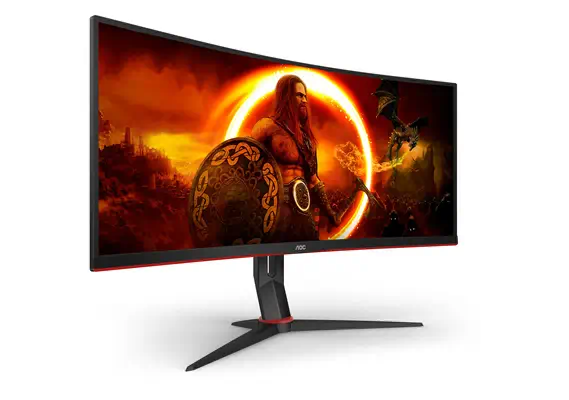 AOC G2 CU34G2XP écran plat de PC 86,4 cm (34") 3440 x 1440 pixels UltraWide Quad HD LED Noir - Ecran Ordinateur - visuel 6