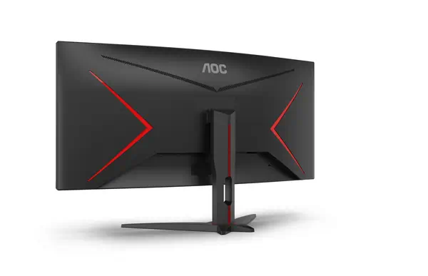 AOC G2 CU34G2XE/BK LED display 86,4 cm (34") 3440 x 1440 pixels Wide Quad HD LCD Noir, Rouge - Ecran Ordinateur - visuel 8