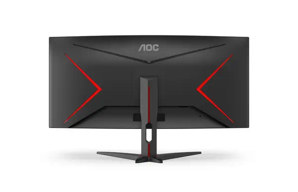 AOC G2 CU34G2XE/BK LED display 86,4 cm (34") 3440 x 1440 pixels Wide Quad HD LCD Noir, Rouge - Ecran Ordinateur - visuel 9
