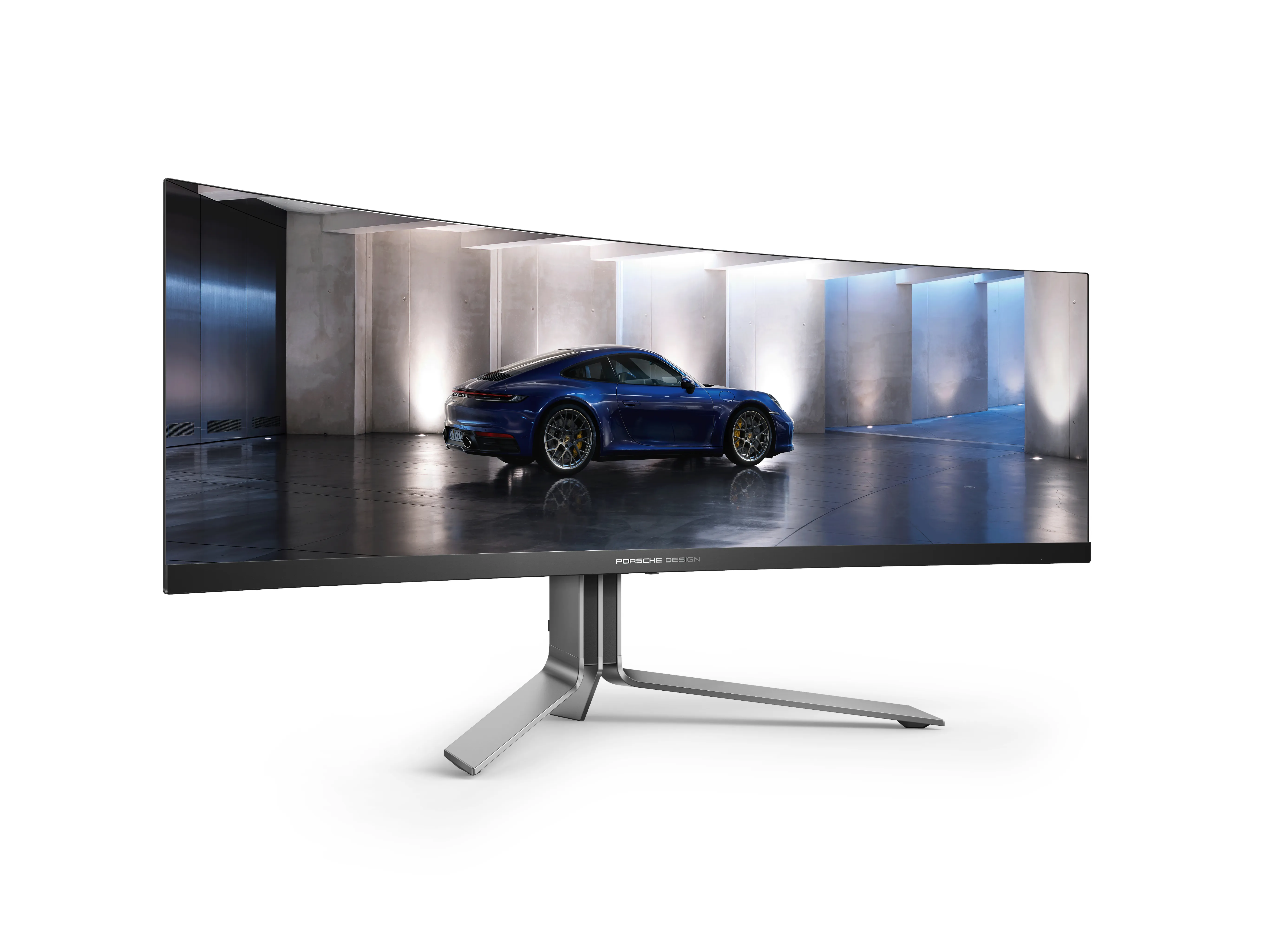 AOC Porsche PD49 LED display 124,5 cm (49") 5120 x 1440 pixels DQHD QD-OLED Noir - Ecran Ordinateur - visuel 2