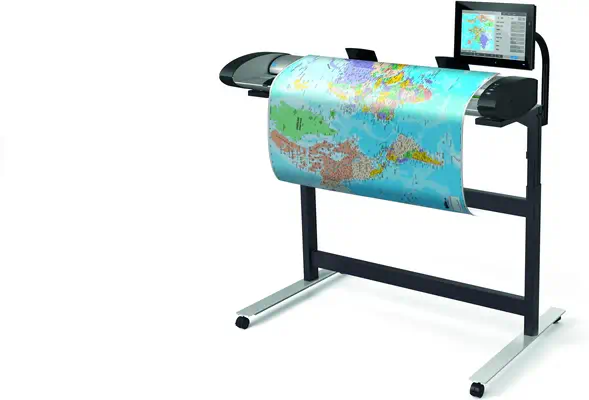 HP SD Pro 2 44-in Alimentation papier de scanner 1200 x 1200 DPI A0 Noir - Scanner - visuel 4